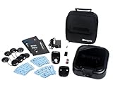 Compex Wireless USA 2.0 Muscle Stimulator w/ TENS Bundle Kit: Muscle Stimulation Machine, with Snap Electrodes,Programs, Wireless PODs etc, Black