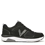 Vionic Women's Walk Strider Sneaker, Black Charcoal, 10