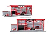 Garage Diorama with Decals for 1/64 Scale Models by American Diorama 76530