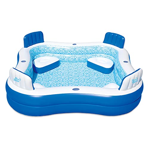 Blue Wave NT6126 88-in x 26-in Deep Premier Family Inflatable Pool w/Cover