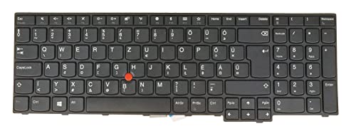 AZUBAYCOM Hungarian Hungary QWERTZ Keyboard for Lenovo Thinkpad E570 (20H5 20H6), E570C, E575 01AX215 01AX135 01AX175 Black New