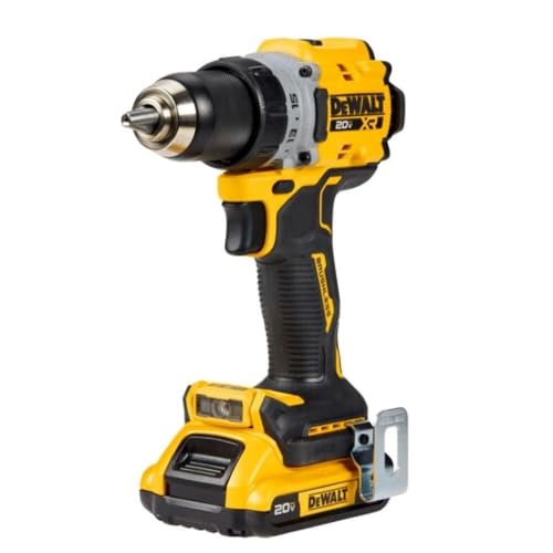 DEWALT 20V MAX XR Cordless Drill/Driver Kit, Brushless, Compact, with 2 Batteries and Charger (DCD800D2)