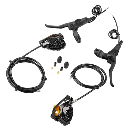 jnxwenu for NU-TT 4-Piston Hydraulic Disc Brake Kit Only for VS-ETT 10+ 10 Plus for VSE-TT10 Oil Brake Set Electric Scooter EH-M218