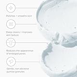 DRMTLGY Microdermabrasion Facial Scrub and Face Mask. Non-Abrasive Face Exfoliator Improves Acne Scars, Blackheads, Pore Size, and Skin Texture. 2 oz