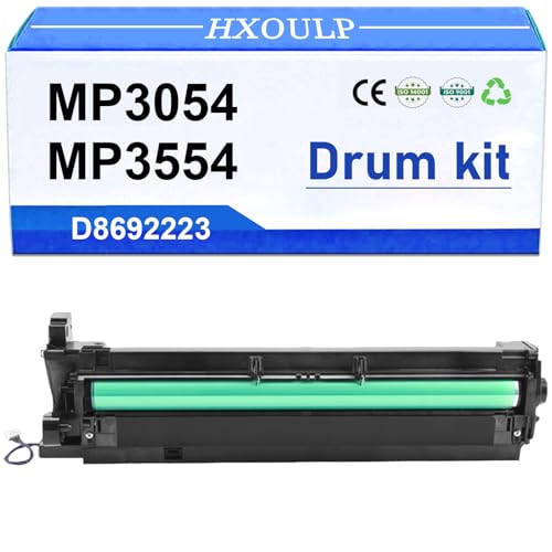 HXOULP MP3054 MP3554 D8692223 Imaging Drum Kit, Compatible for Ricoh MP 2554 MP 3054 MP 3054SP MP 3554 MP 3554SP MP 4054 MP 5054 MP 6054 Printer Drum Unit 1-Pack
