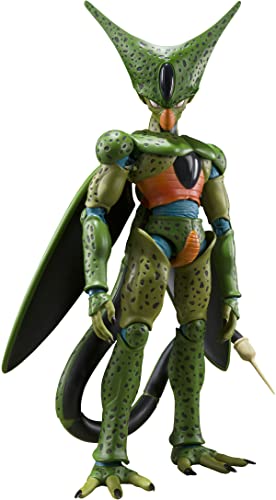 TAMASHII NATIONS - Dragon Ball Z - Cell First Form, Bandai Spirits S.H.Figuarts Action Figure