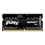 Kingston FURY Impact 32GB (2x16GB) 3200MT/s DDR4 CL20 Laptop Memory Kit of 2 | Intel XMP | AMD Ryzen | Plug n Play | Low Power Consumption | KF432S20IBK2/32