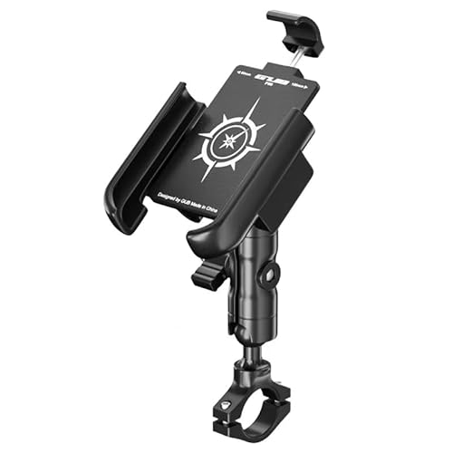 GUB P50 Bicycle & Motorcycle Universal Bike Handlebar Phone Mount Holder Adjustable Phone Mount