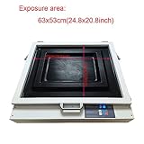 Tabletop Precise 20" x 24" 80W Vacuum LED UV Exposure Unit LED Vacuum Exposure Machine