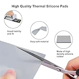 Thermalright Thermal Pad 1mm 12.8 W/mK, 85x45x1.0mm, Non Conductive Heat Resistance, Odyssey Silicone Thermal Pads for PC PS5 PS4 Laptop Heatsink CPU/GPU/CPU/SSD/VRAM/LED Cooler