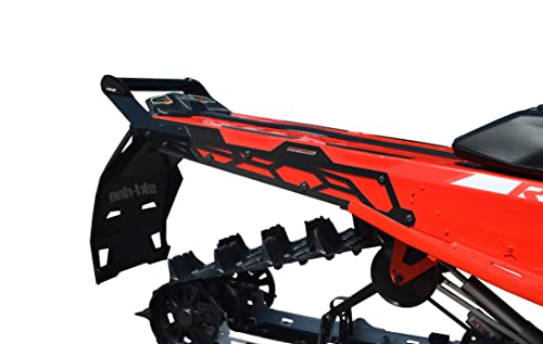 2017-22 Ski-doo Gen 4 Hide 'N' Go (HNG) Rear Bumper 146" Tunnel / 154" Expert (Black Side Plates/Black Rear Handle)