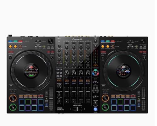 Protective Cover Skin for Pioneer DJ DDJ -FLX10 Protective Film Sticker (Black)