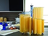 Marcato Atlas Pasta Drying Rack, Tacapasta, Made in Italy, Steel and Polycarbonate, Collapsible, Blue