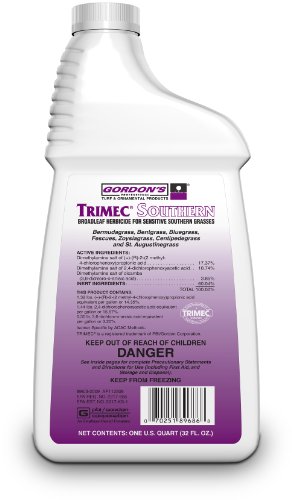 TRIMEC Southern Broadleaf Herbicide Quart - Weed Killer - Green Liquid - 1 Quart Bottle