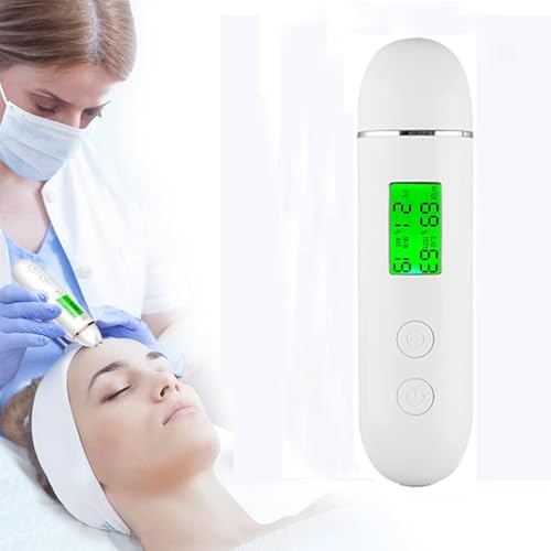 BUBRBUTY Skin Hydration Tester,Hydration Monitor,Skin Analyzer Machine Professional,Skin Tester For Accurate Monitoring Of Skin's Oil And Moisture Levels,Digital Skin Detector