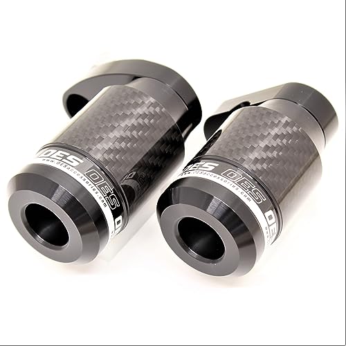 OES No Cut Carbon Frame Sliders for 2024 2025 ZX6R 636 (White)