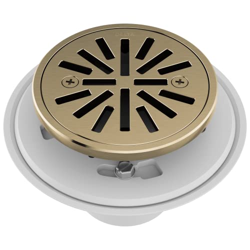 Delta DT061411 4" Tile-In Round Shower Drain - Champagne Bronze