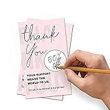 LONLONBANG 50 Blank Gift Certificate Scratch Off Cards Vouchers for Small Business Restaurant, Spa Beauty Makeup Hair Salon, Christmas Birthday Holiday, Wedding Bridal Baby Shower Favors Games (L335)