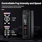 Portable Smoke Machine Handheld Fog Machine w Remote Control Fogger - ULANZI FM01 FILMOG Ace Portable Fog Machine for Photography, Outdoor Events, Parties, Stage Effects, Weddings, R001