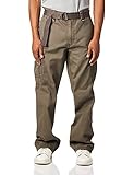 UNIONBAY mens Survivor Iv Relaxed Fit Cargo - Reg and Big Tall Sizes Casual Pants, Saddle, 36W x 30L US