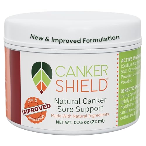 Canker Shield – Natural Canker Sore & Mouth Ulcer Relief Powder – Soothing Oral Powder for Targeted Mouth Comfort