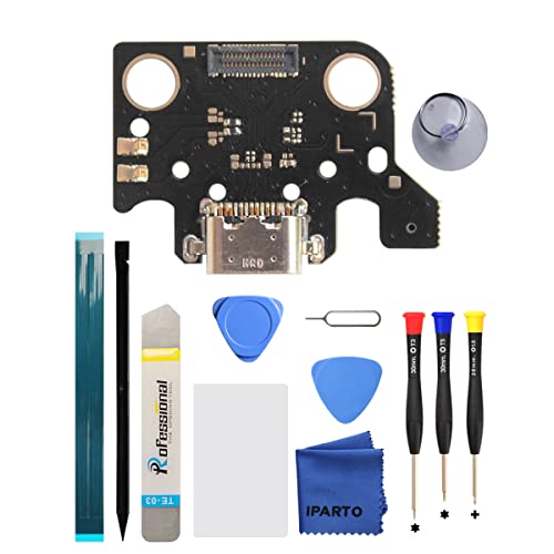 iParto Charging Port Replacement for Samsung Galaxy Tab A7 10.4" (2020) Charging Port Replacement Kit for Galaxy Tab A7 SM-T500 SM-T505 SM-T505N SM-T507 USB Flex Dock Connector Replacement