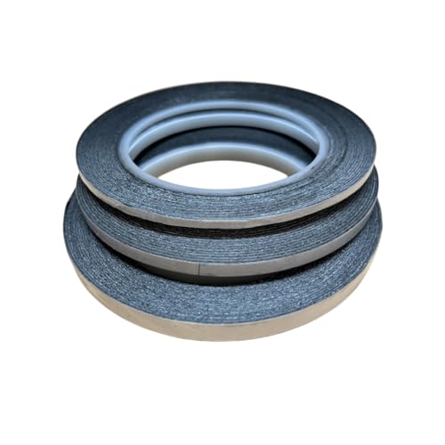 5mm x 25m Carbon Double-Sided Conductive Tape, SEM TEM EDS EDAX Scanning Electron Microscope Conductive Carbon Tape Microscope consumables(Non Woven Fabric Substrate, 5 mm Width)