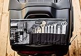 Indian Motorcycle Premium 30 Piece Tool Kit by CruzTOOLS, Combination Wrenches, Hex Keys, Torx Keys, Sockets, and More, for Everyday Motorcycle Maintenance, Roll-up Storage Bag - 2890075