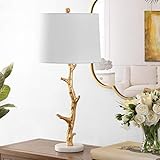 SAFAVIEH Lighting Collection Olenna Gold Tree Branch 30-inch Bedroom Living Room Home Office Desk Nightstand Table Lamp (LED Bulb Included)