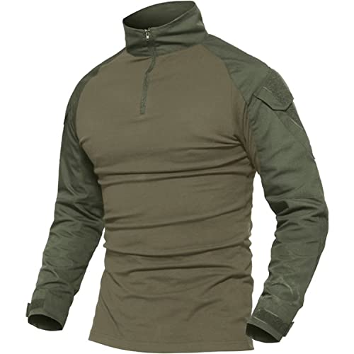 Army Men's Tactical Combat Military Work Hiking Summer Fishing T-Shirts