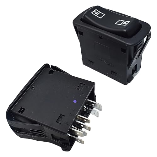 XIAFENERXI 2pcs Mytee Products Rocker Power Window Door Switch 82278971 for Mack Volvo Truck