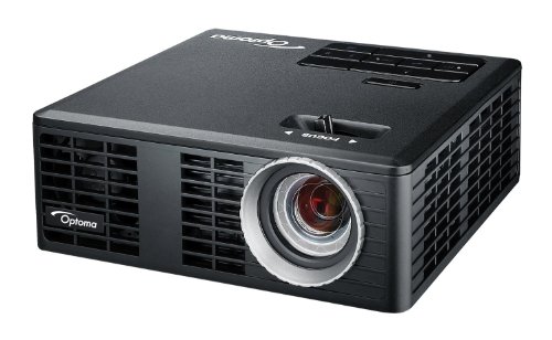 Optoma ML750 WXGA 700 Lumen 3D Ready Portable DLP LED Projector with MHL Enabled HDMI Port, White