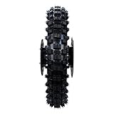 Rim tube tire 80/100-12 3.00-12 12-15MM axle 12"Complete rear wheel For small Dirt Pit Bike Trail Wheel Rim Tire Fits 125-160cc Pit Dirt Bike TTR SSR BBR Includes Brake Rotor and Sprocket