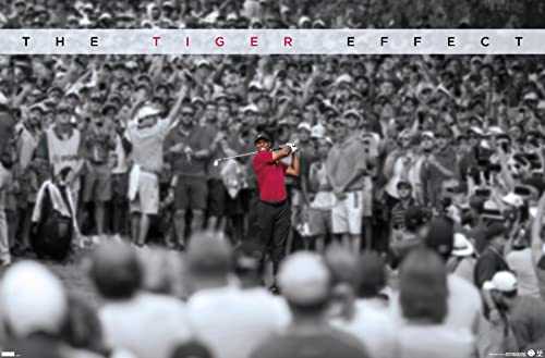 Trends International Tiger Woods - The Tiger Effect Wall Poster, 22.375" x 34", Premium Unframed Version