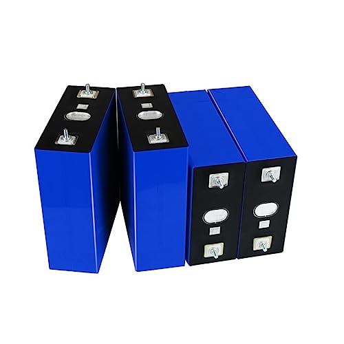 LEAHY Lifepo4 Battery Lifepo4 320AH 280AH 200AH 105AH Battery 3.2V Lithium Iron Phosphate Solar Battery Pack 12V 24V 48V EV RV Boat Golf Cart Forklift (Color : 4PCS-05)