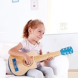 Hape 26 Inch Kids Guitar Toy Musical Instrument - Beginner Wooden Kids Guitar, Musical Toys w/ 4 Tunable Strings