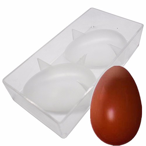 Polycarbonate Easter Eggs Chocolate Mold Ostrich Egg Shape Candy Mould 14cm (5.5inch) Long