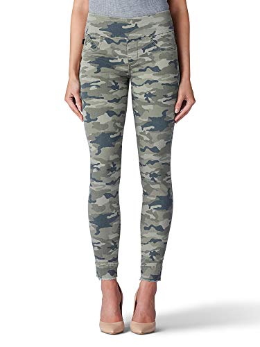 Rock & Republic Women's Denim Rx Fever Stretch Jean Legging, Delirious-Green Camo, 10