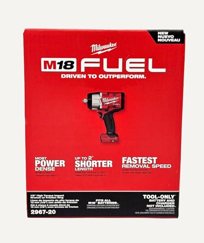 Milwaukee 2967-20 M18 FUEL™ 1/2" High Torque Impact Wrench w/ Friction Ring (Tool Only)