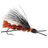 The Fly Fishing Place Trout Fly Assortment - Stonefly and Foam Salmonfly Dry Fishing Flies Collection 1 Dozen Flies