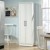 Sauder HomePlus Storage Cabinet/ Pantry cabinets, Soft White finish