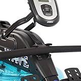 Stamina Elite Wave Water Rowing Machine Foldable Rower w/ Fitness Coaching App, No Subscription Required - Wireless Heart Rate Monitor Included - Rowing Machines for Home Use