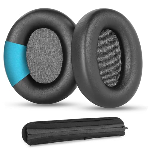 YunYiYi ANC7 M06 Replacement Earpads Ear Cushions Compatible with Ausdom M05 M06 ANC7 Headphones Upgrade Ear Pads Cushions with Softer Memory Foam High Density Noise Cancelling Foam