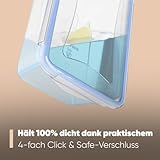 Classbach C-FHD 4007 K Food Storage, Dishwasher, Microwave and Refrigerator, Set of 5 Conservation Boxes, C-FHD4007K, Plastic