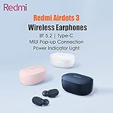 Redmi 3 BT5.2 True Wireless Stereo in-Ear Earbuds Qualcomm 3040/Hybrid Driver/DSP Noise Reduction/IPX4 Waterproof/MIUI Pop-up Connection/Type-c 600mAh Fast Charging Earphones with Mic