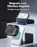 ESR for AirPods Pro 2nd Generation Case (HaloLock), Compatible with Airpods Pro Case 2nd/1st Gen (2023/2022/2019), Compatible with MagSafe, Powerful Drop Protection, Magnetic Lid, Black