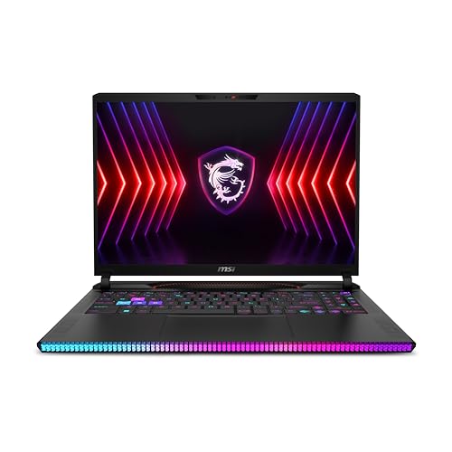 MSI Raider GE68HX 16” 144Hz MiniLED UHD+ Gaming Laptop: Intel Core i9-14900HX, NVIDIA Geforce RTX 4070, 32GB DDR5, 2TB NVMe SSD, Thunderbolt 4, Cooler Boost 5, Win 11 Home: Black 14VGG-247US