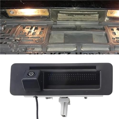 Trunk Handle Car Rear View Camera Compatible with Opel Vauxhall Signum/Vectra C CC Caravan 1 Z03 Z02 Z169 Z157 Z167 2005/09-2009/12(01587B NO Switch)