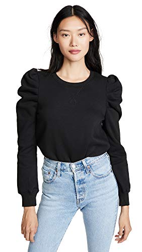 Rebecca Minkoff Women's Janine Sweatshirt, Black, S