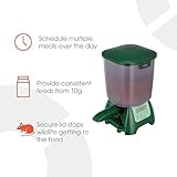 Fish Mate P7000 Large, 6 lbs Capacity, Rain-Resistant Automatic Pond Fish Feeder